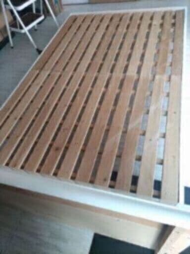 新生活応援セール！札幌市近郊の方限定！送料無料！セミダブルすのこベッド