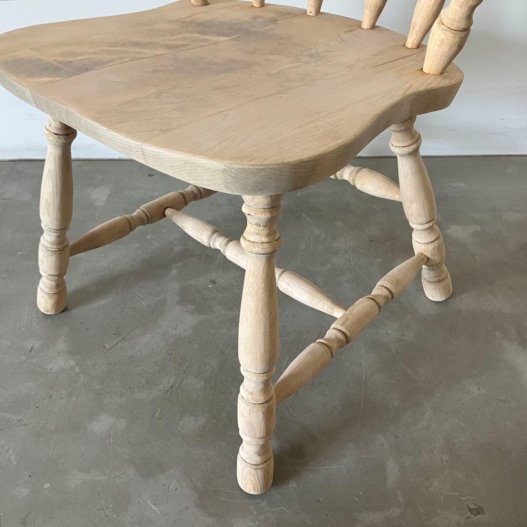 レトロ　アンティーク　古道具　古家具　剥離家具　ストリップド　ウィンザーチェア