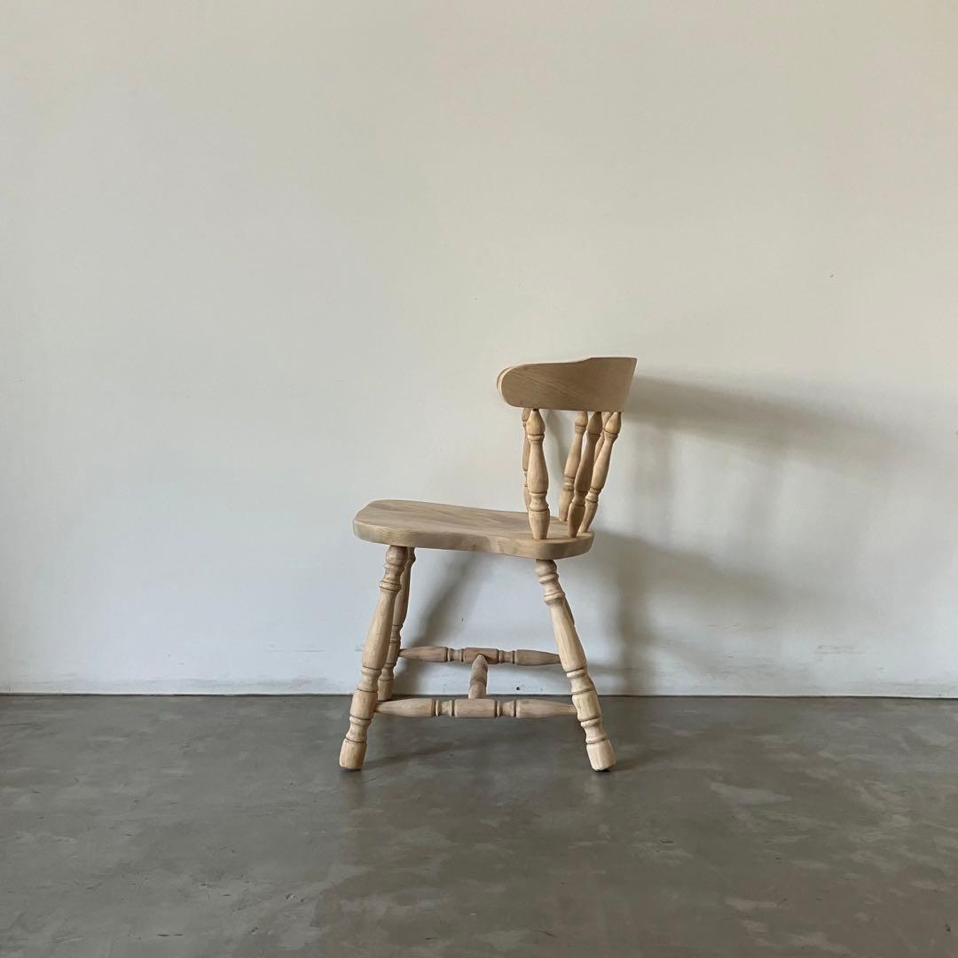 レトロ　アンティーク　古道具　古家具　剥離家具　ストリップド　ウィンザーチェア