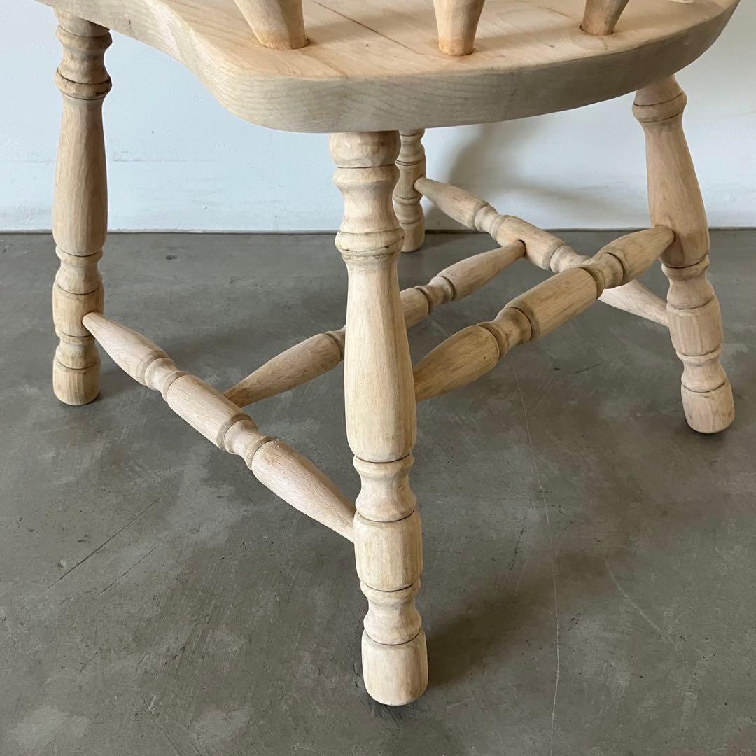 レトロ　アンティーク　古道具　古家具　剥離家具　ストリップド　ウィンザーチェア