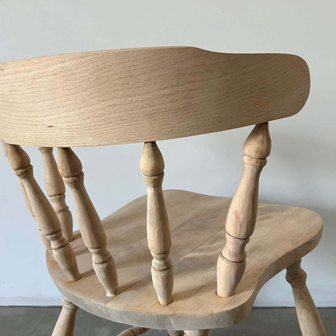 レトロ　アンティーク　古道具　古家具　剥離家具　ストリップド　ウィンザーチェア