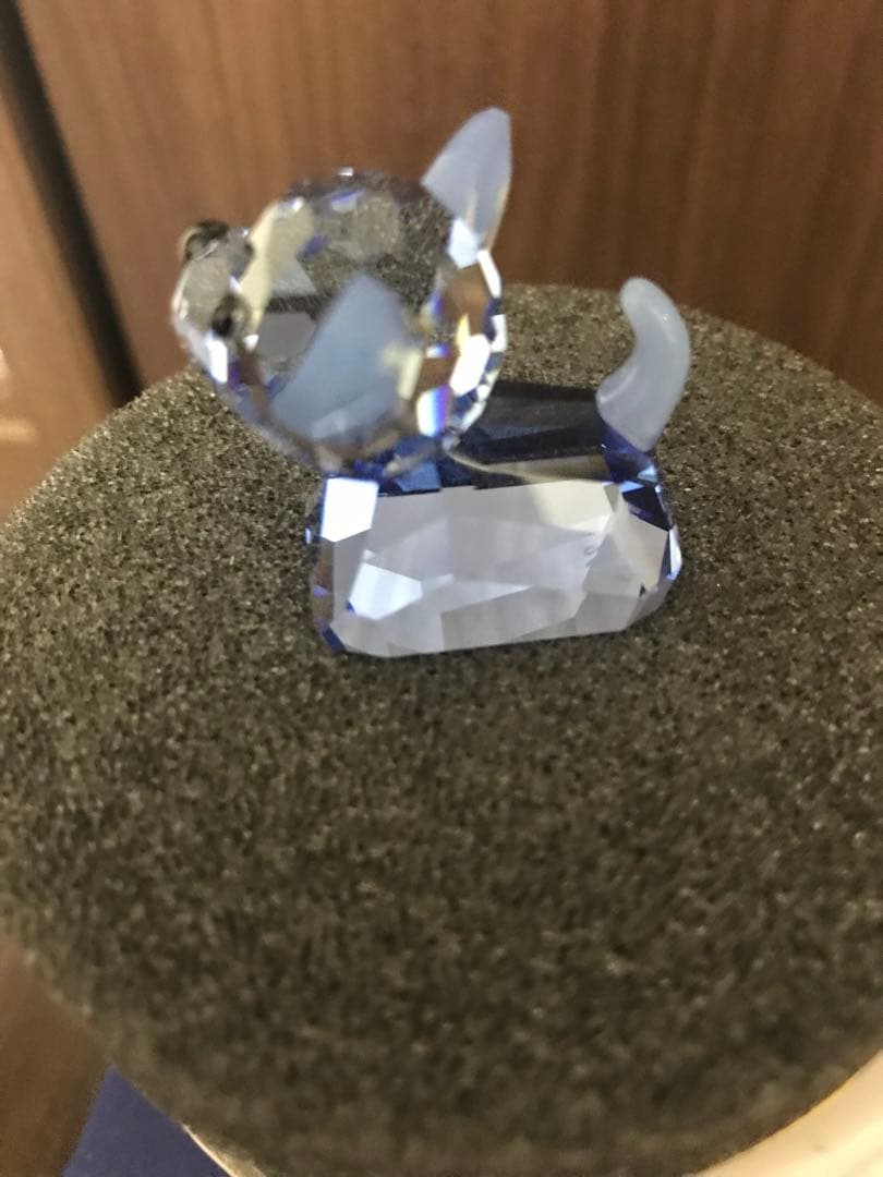 新品未使用SWAROVSKIスワロフスキー犬ココクリスタル貴重な廃盤商品