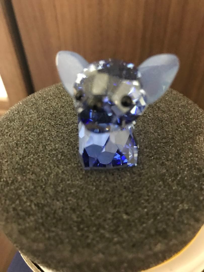 新品未使用SWAROVSKIスワロフスキー犬ココクリスタル貴重な廃盤商品