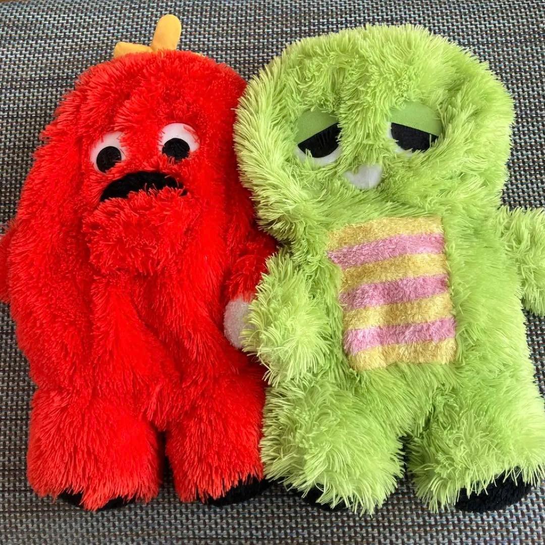 レア ムック ガチャピン くたくた ぬいぐるみ BIGサイズ ふわふわ