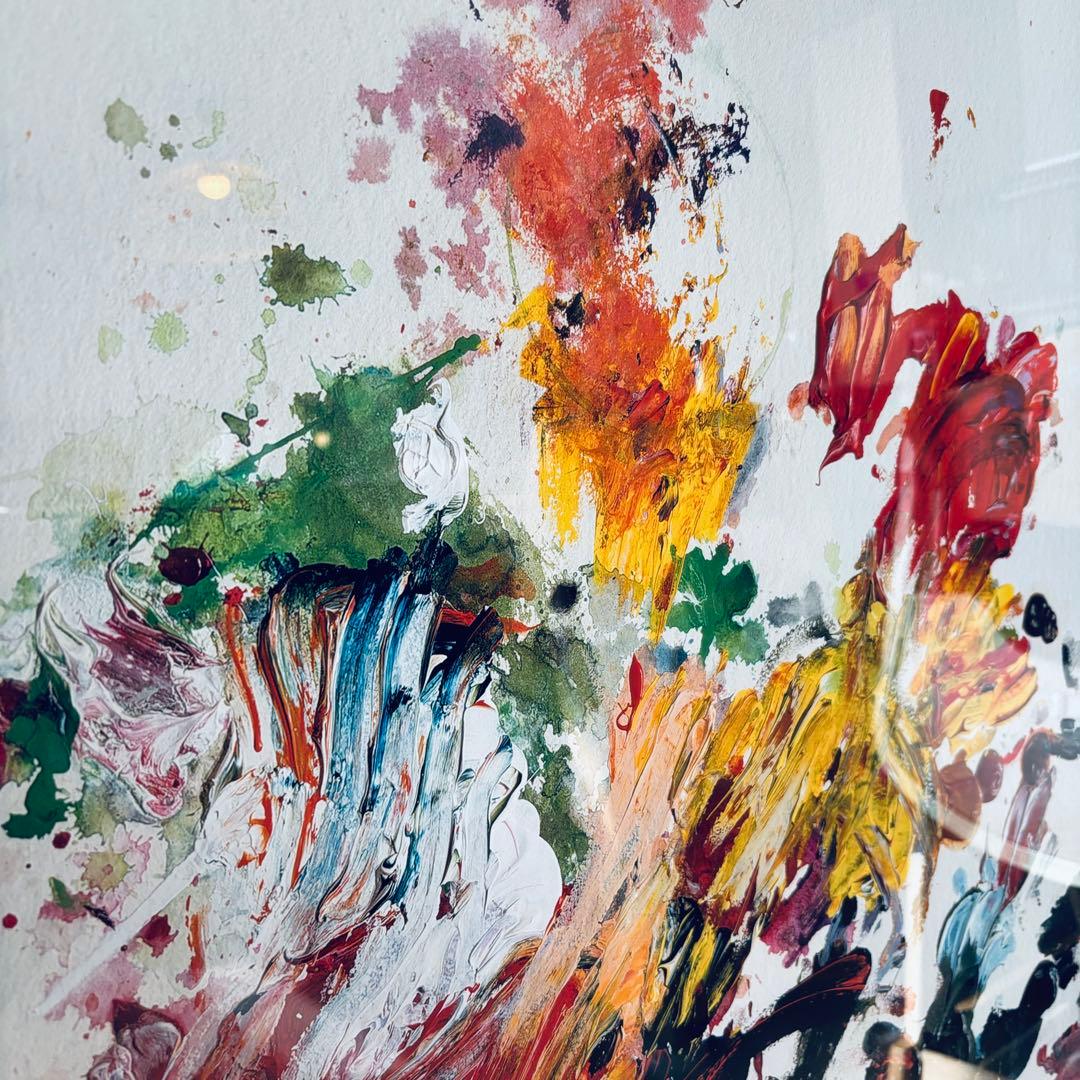 スウェーデン限定 画家『サイ・トゥオンブリー Cy Twombly』ポスター