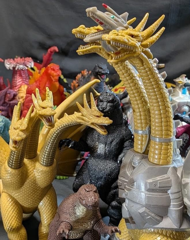 ゴジラ平成VSシリーズ（バンダイ）ソフビフィギュアコンプリート21体