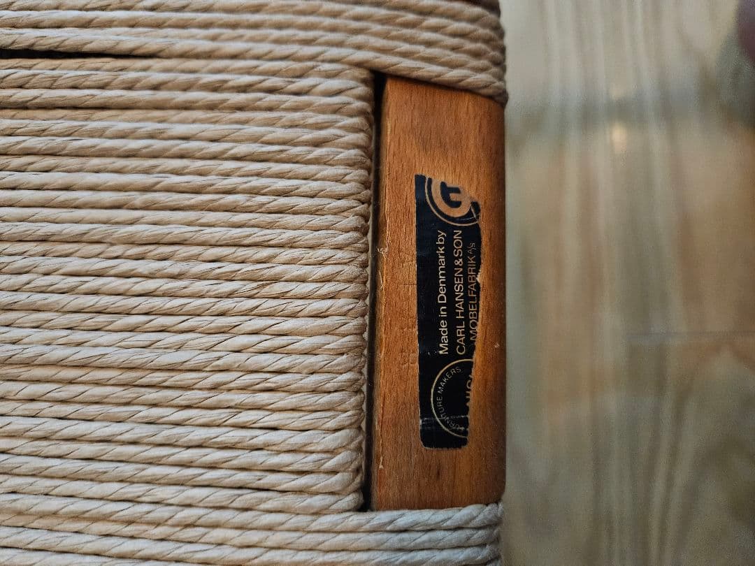 37年物アンティークYチェア CH24 ビーチ材オイルフィニッシュ