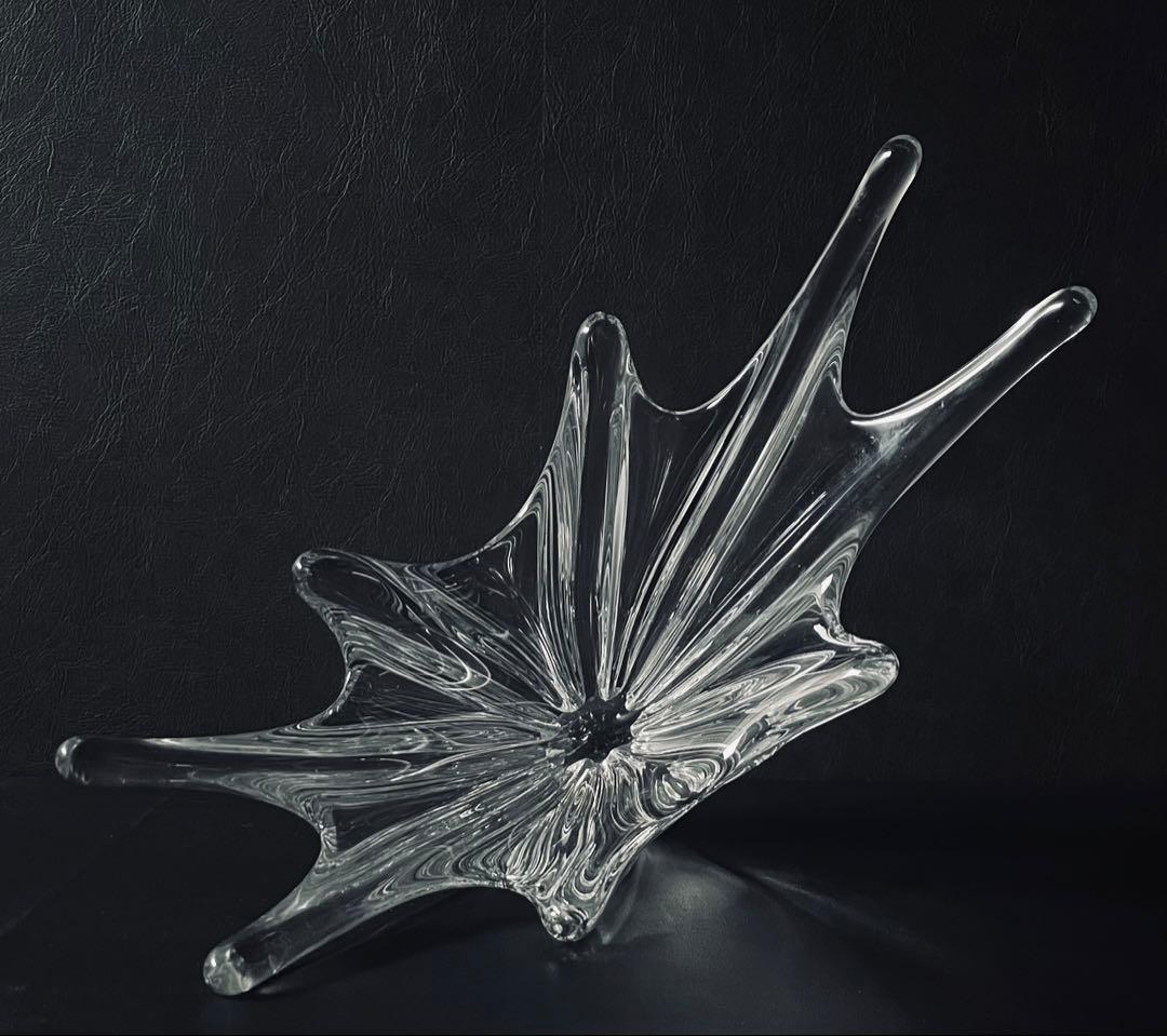 Baccarat バカラ/※3.6kg 大型クリスタル コンポート 珍型