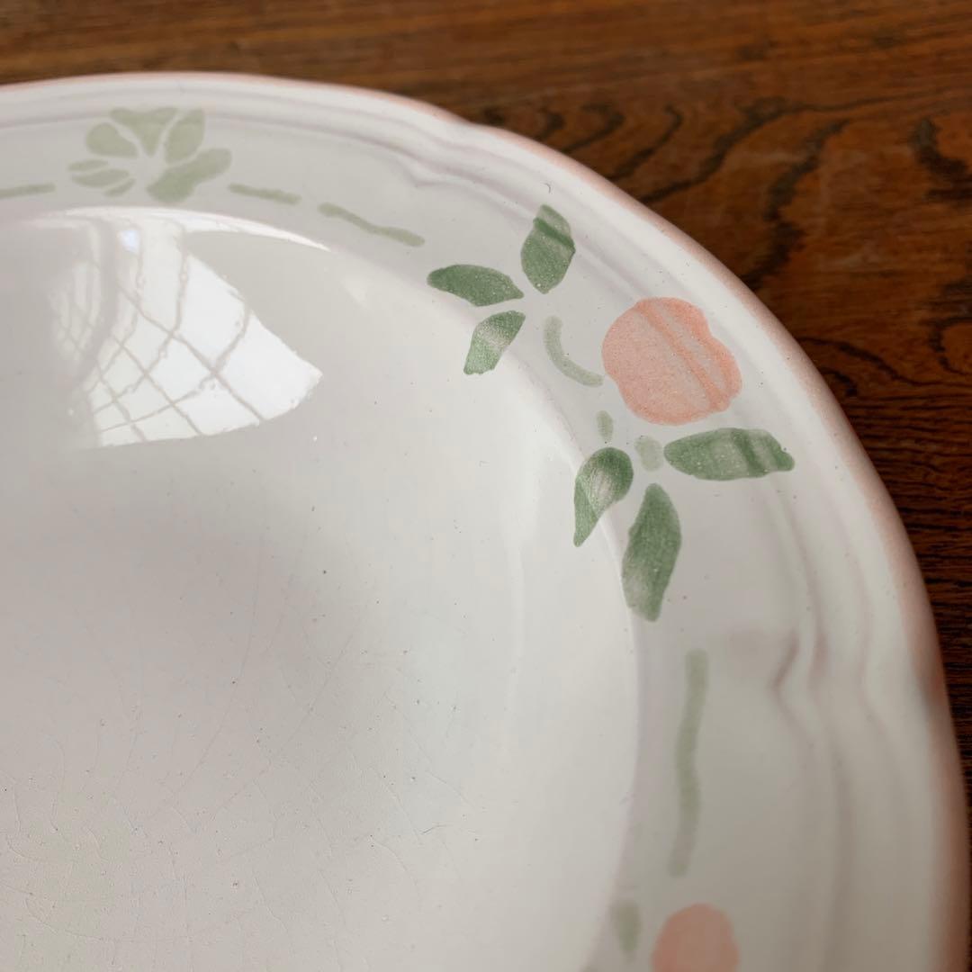 made in France ニーデルヴィレ ハンドペイント スープ皿 深皿 - メルカリ