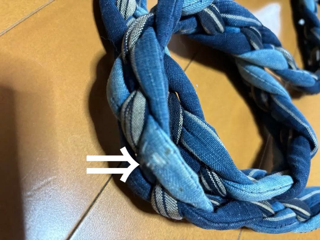 古布・藍染め 型染め ハンドメイド トートバッグ【匿名発送】値下げ中p