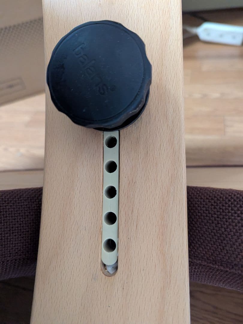 Rybo リボ社 純正撥水替えカバー付　バランスイージー バランスチェア 茶色