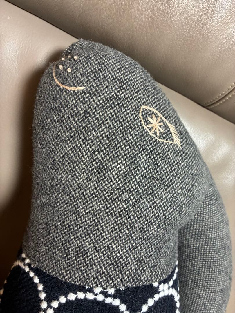 ミナペルホネン　2025 うさぎクッション　未使用品　バラッド　タンバリン