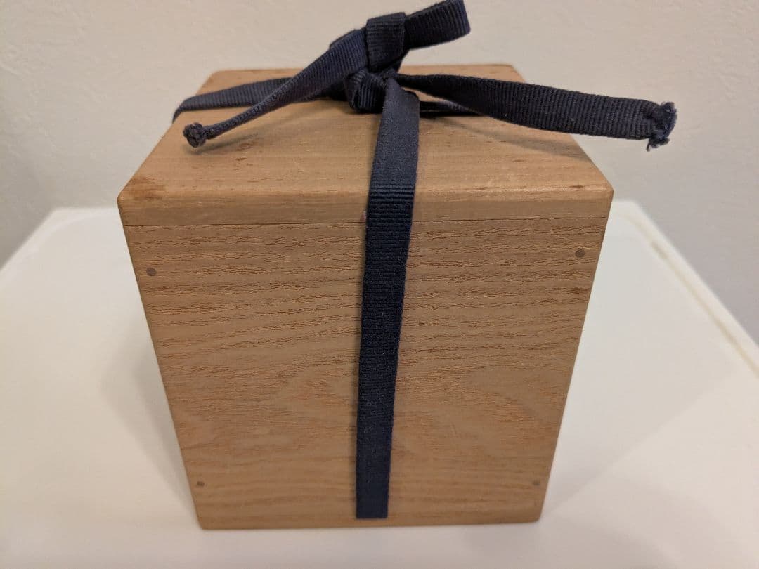 膳所焼 大海茶入 陽炎園岩崎新定造 共箱 - メルカリ