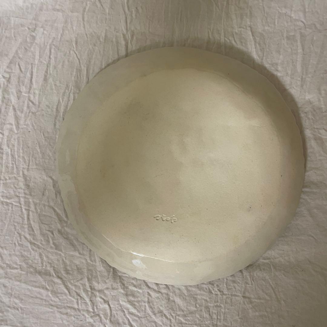 つちのわスミレ中皿ピンク水色廃盤色黄緑＋非売品おまけ付き