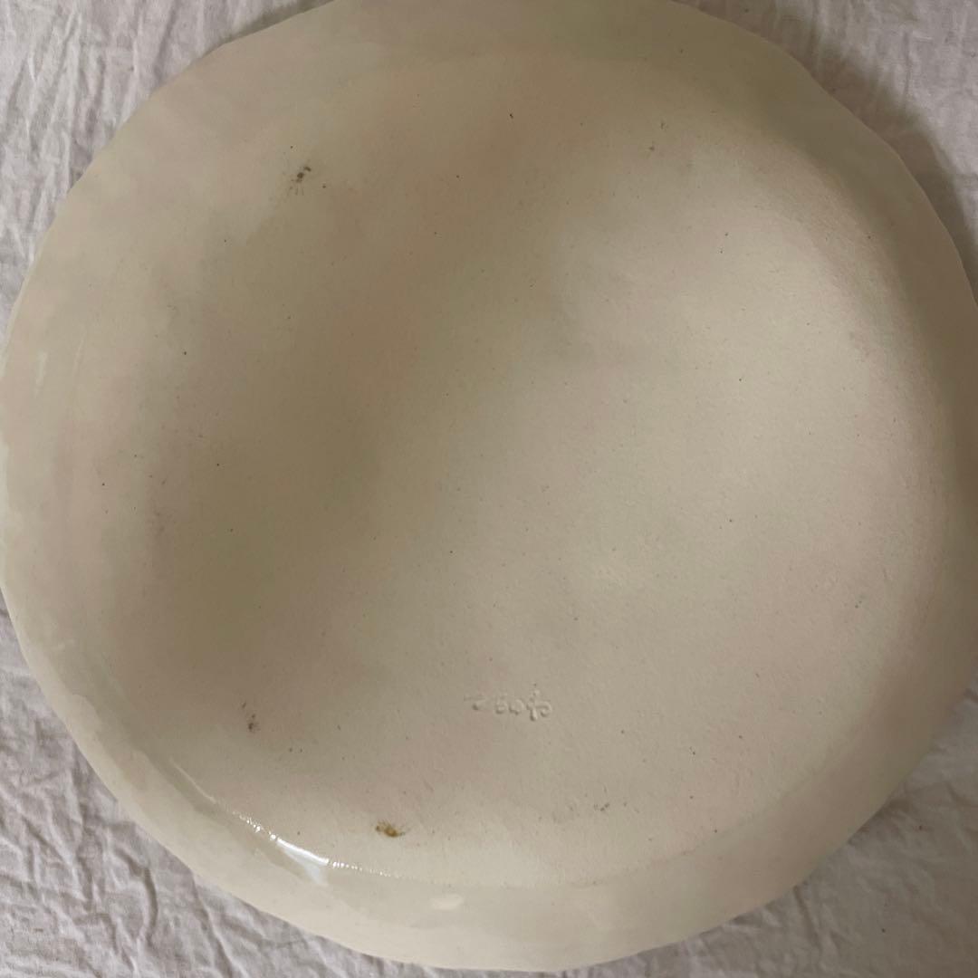 つちのわスミレ中皿ピンク水色廃盤色黄緑＋非売品おまけ付き