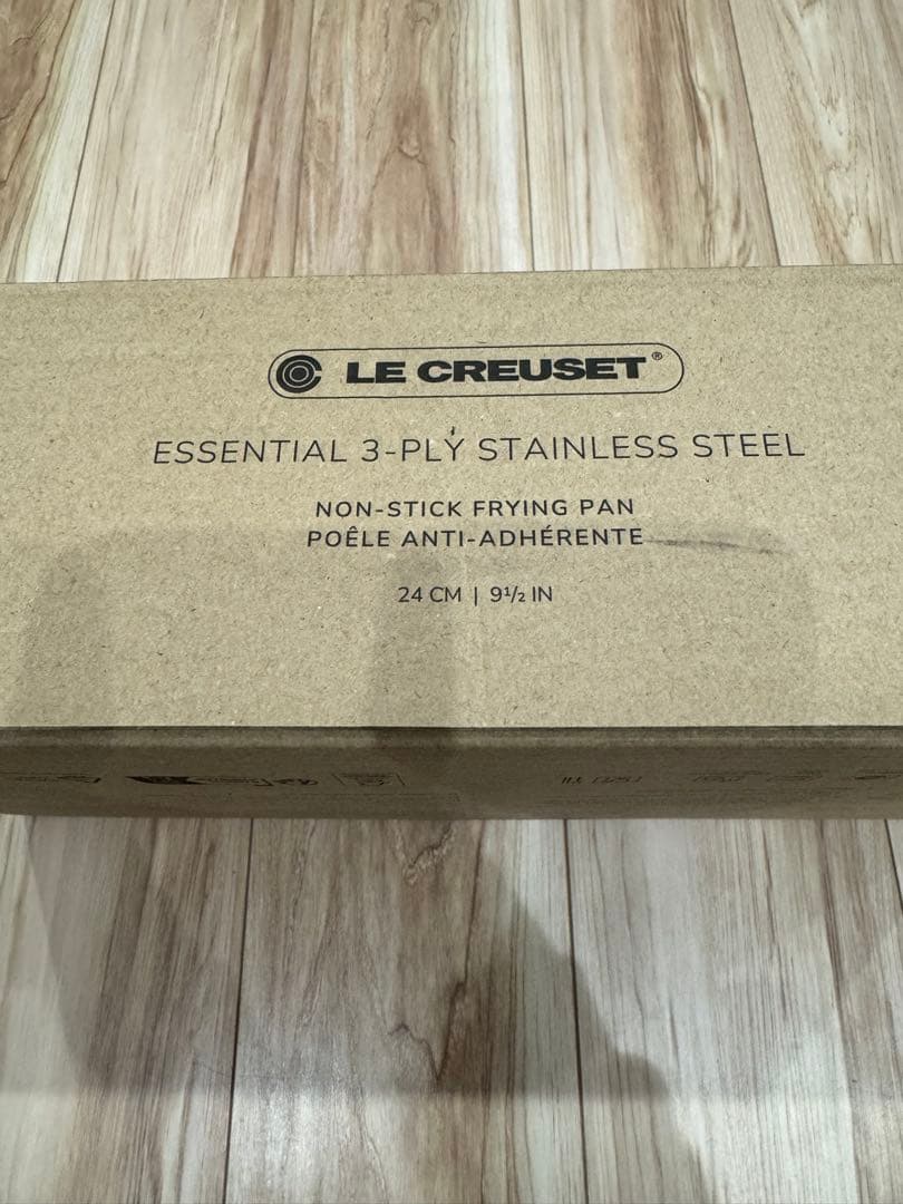 【新品未使用】LE CREUSET ステンレスフライパン　24cm ルクルーゼ