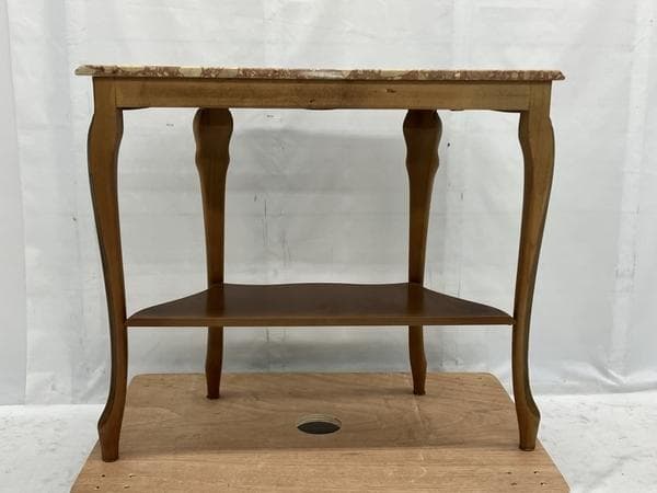 大理石 ロココ調 クラシック コンソールテーブル 電話台 家具