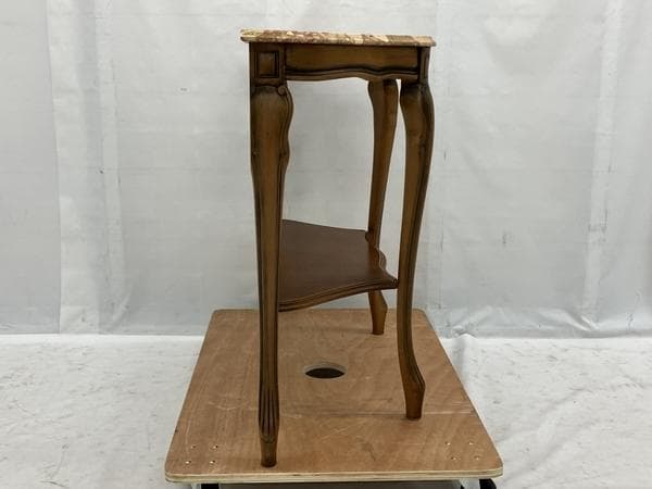 大理石 ロココ調 クラシック コンソールテーブル 電話台 家具