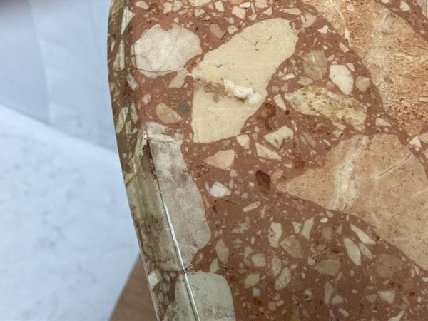 大理石 ロココ調 クラシック コンソールテーブル 電話台 家具