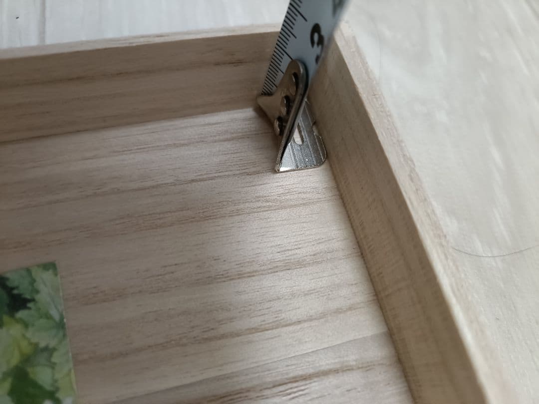 蓮の花 桐の木製ボックス Shiho Fujii 約19×12.2×4cm