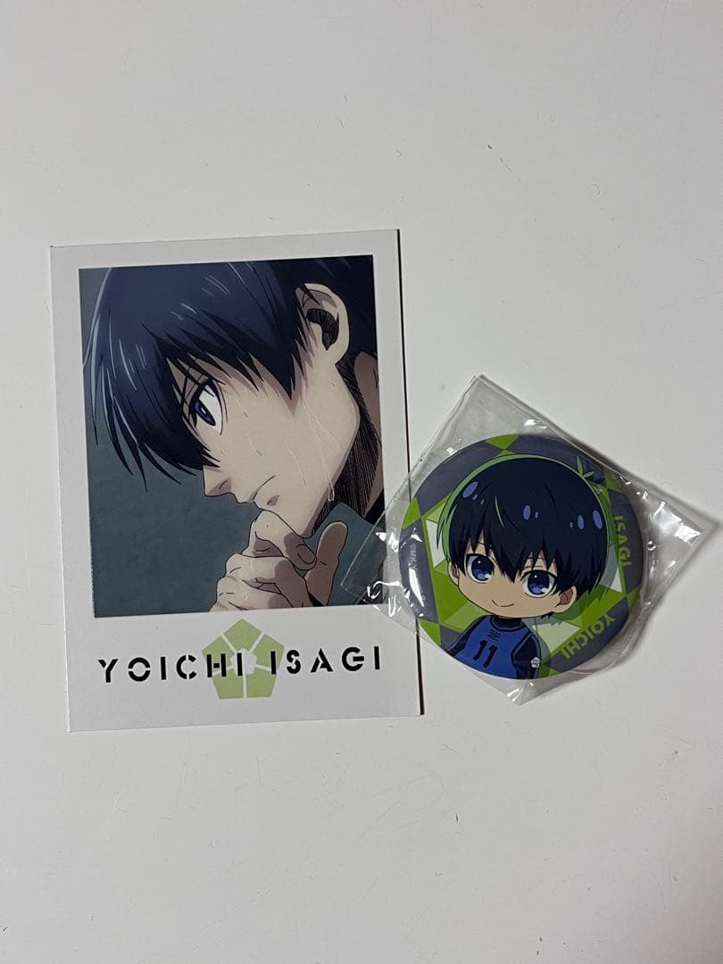 ブルーロック 潔世一 缶バッジ＆カードセット - メルカリ