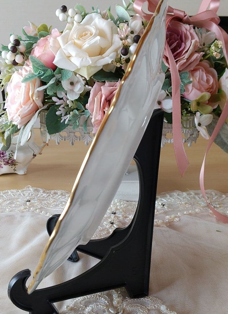 ハマースレイ ビクトリアンバイオレット 21cm デザートプレート