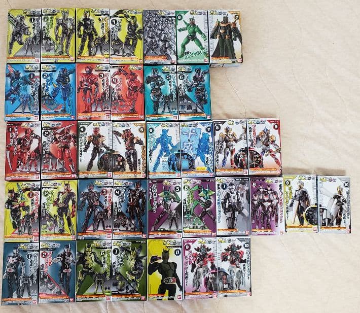 仮面ライダーゼロワン 装動AI01～10ほぼコンプリートセット