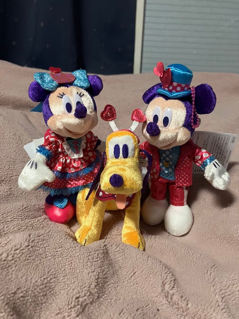 ミニー　パルパルーザ ぬいば6体セット、ぬいぐるみ2体