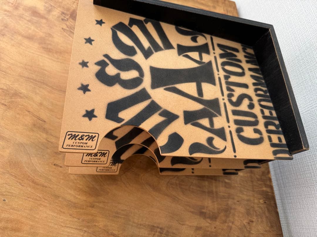 M&M CUSTOM PERFORMANCE A4ペーパーラック