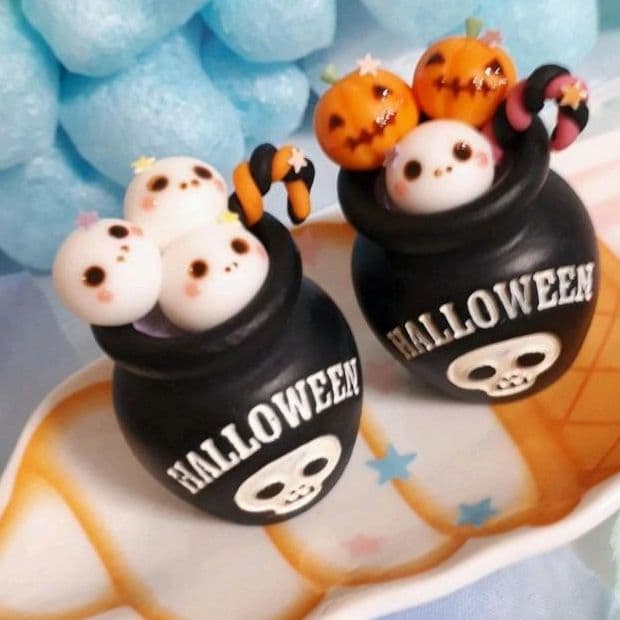 ドクロ.カボチャジュース★ハロウィン