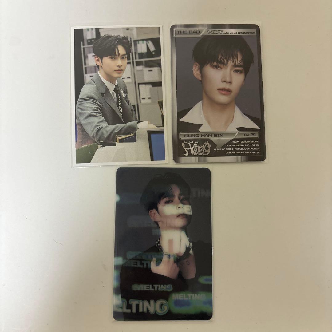 ZEROBASEONE ソンハンビン トレカ セット - メルカリ
