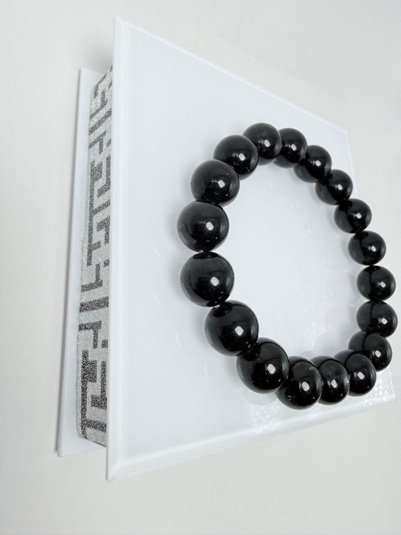 リビアングラス【2本セット】　ブラックルチル1本【天然石】