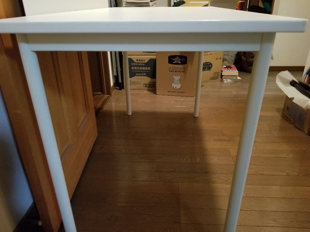 《希少‼️廃盤品》無印良品 マグネットボード付デスク 120×60 　ホワイト