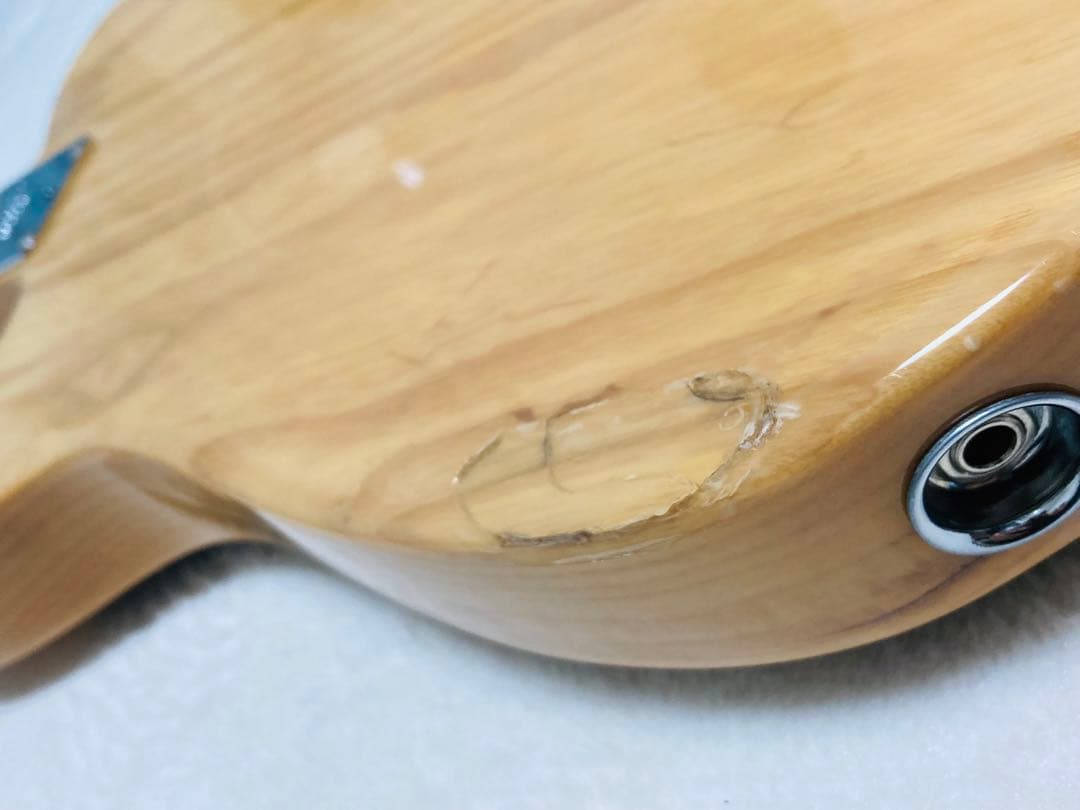 テレキャスターデラックス（Fender） 良木目 ナチュラル - メルカリ