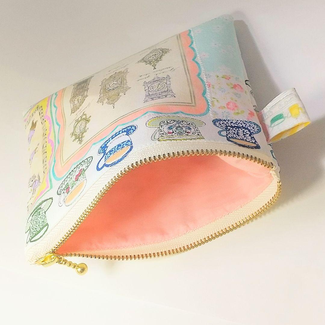 作品例★ハンドメイド ポーチ yukiemon ユキエモン ハンカチコレクター