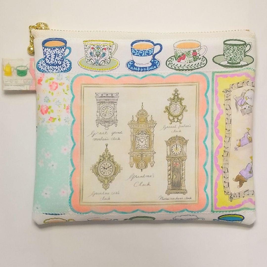 作品例★ハンドメイド ポーチ yukiemon ユキエモン ハンカチコレクター