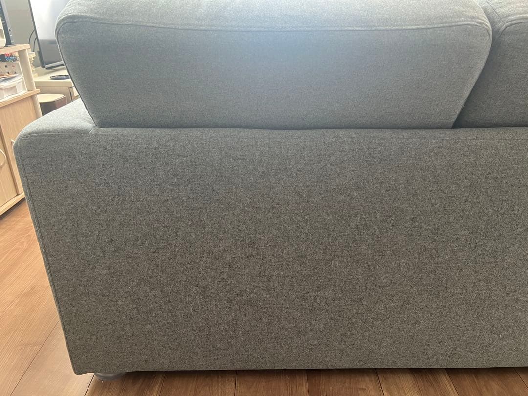 ニトリ布張りソファベッド (フォワードGY)