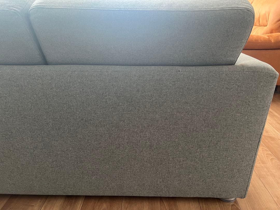 ニトリ布張りソファベッド (フォワードGY)