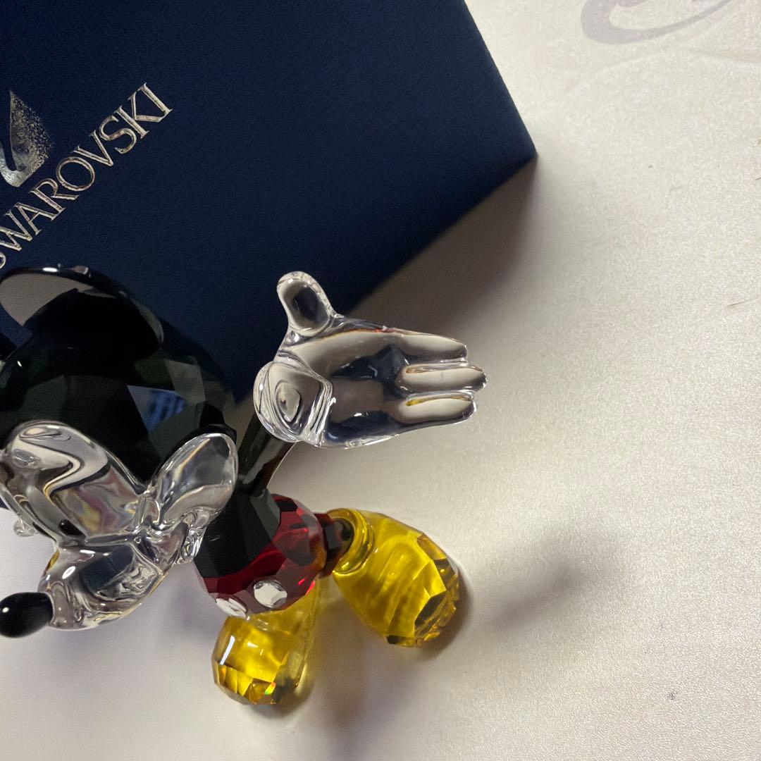 ★希少品★スワロフスキー　ディズニーコレクション　置物　ミッキーマウス　美品