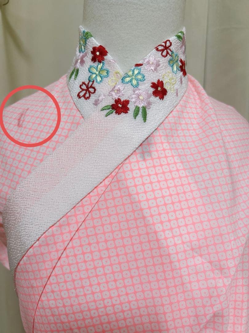 小さめセット♡七五三　5歳から7歳　女の子　一式　レトロ柄　朱色