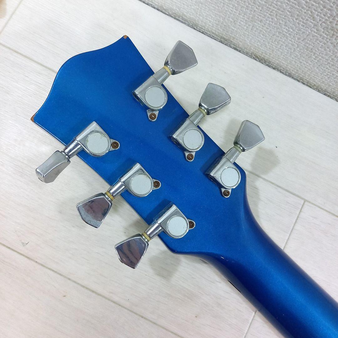 ジャンク Juno レスポール メタリックブルー