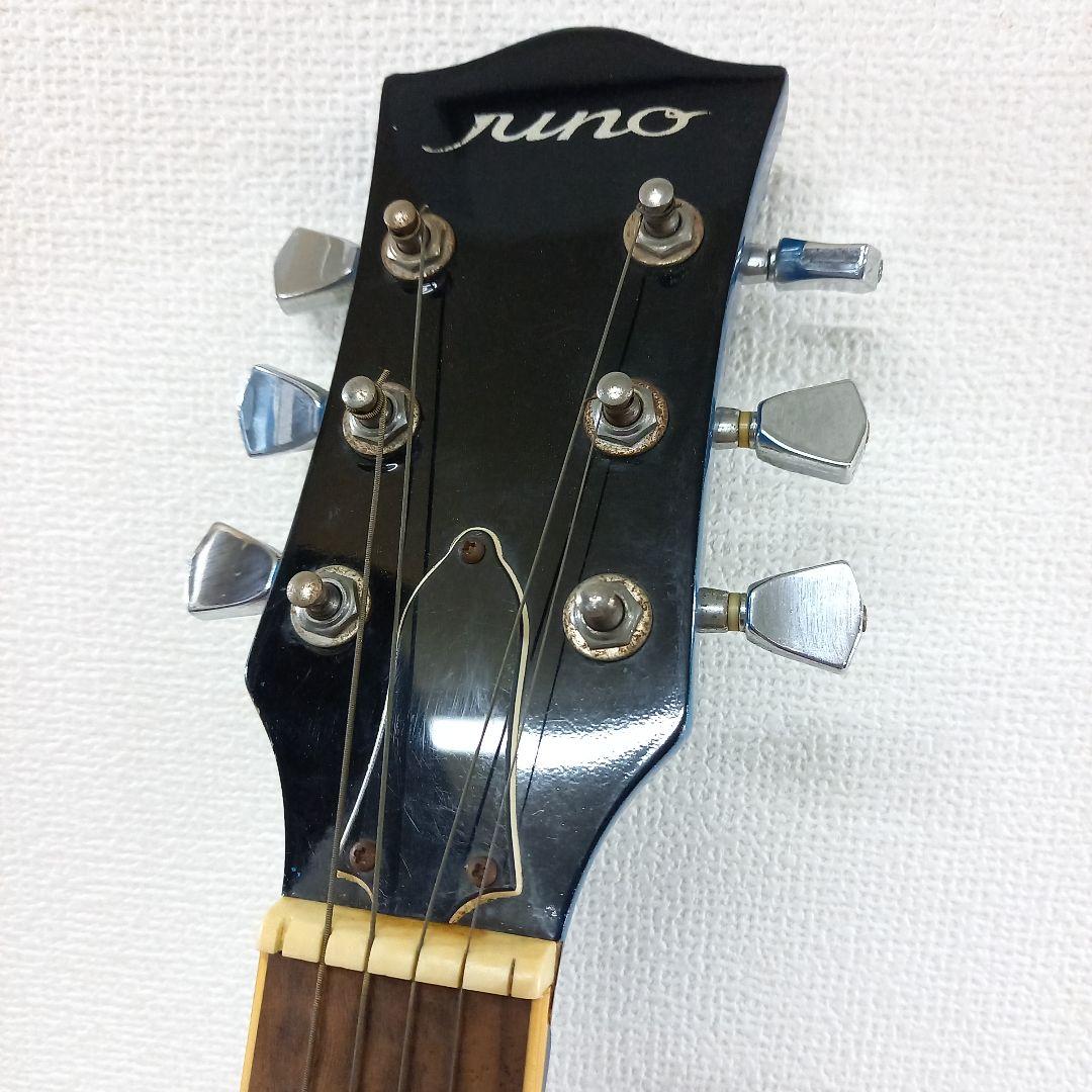 ジャンク Juno レスポール メタリックブルー