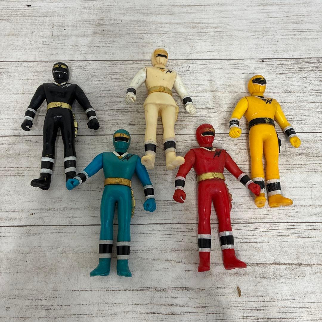 忍者戦隊カクレンジャー ソフビ 5体セット - メルカリ