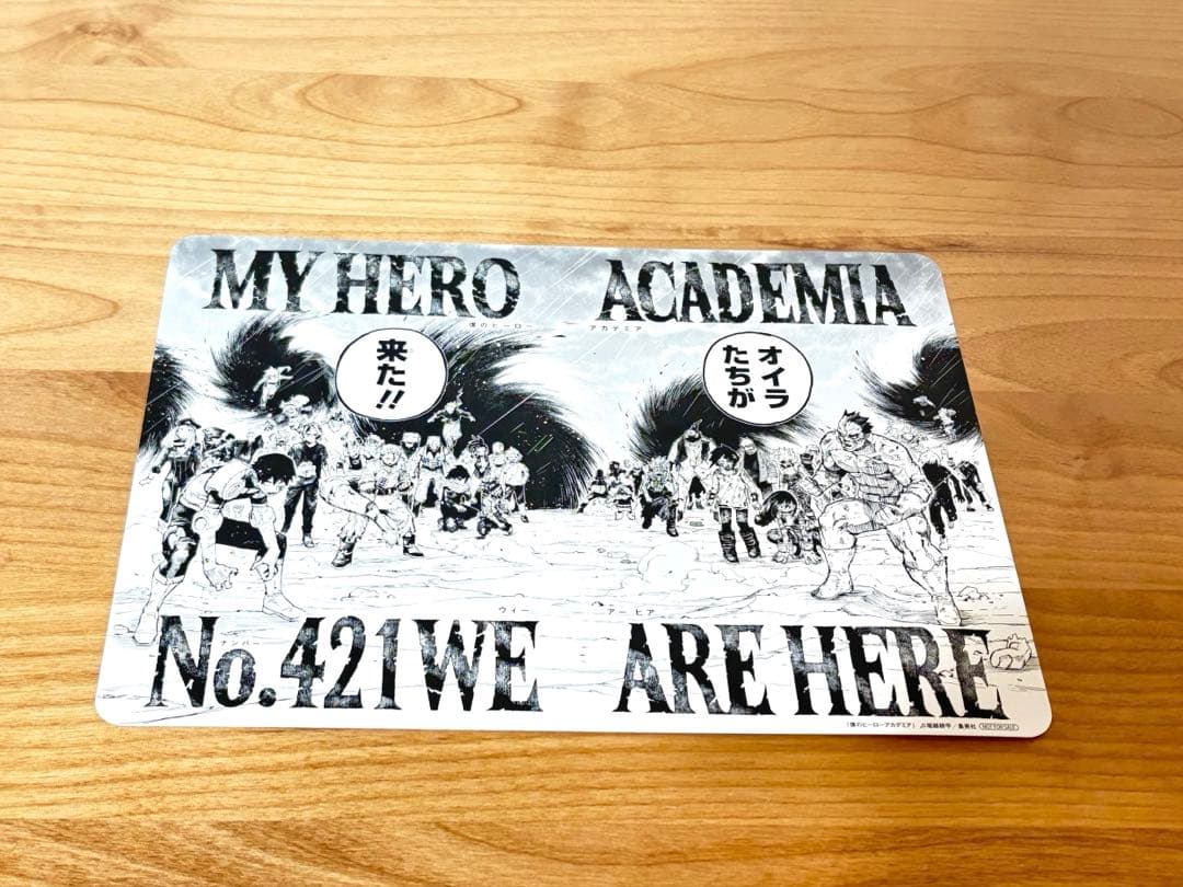 ヒロアカ 名場面カード オイラたちが来た！ - メルカリ