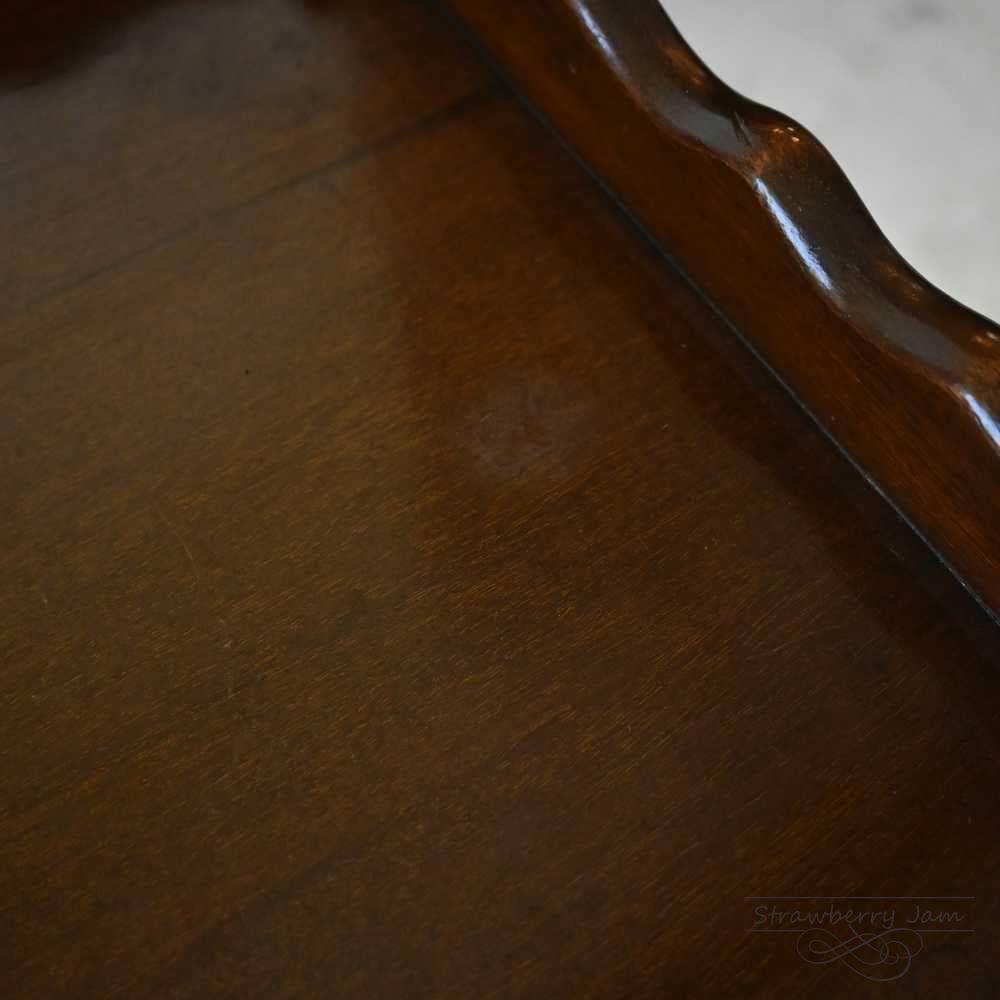 L3501-93 英国アンティーク オーク ワゴン 収納 トローリー イギリス