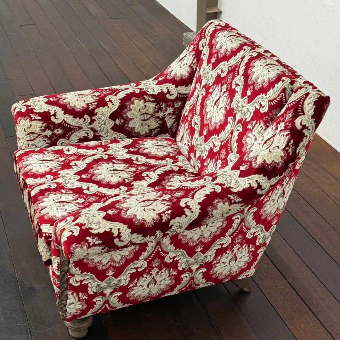 H19K86c 神戸洋家具 永田良介商店 1人掛けソファ