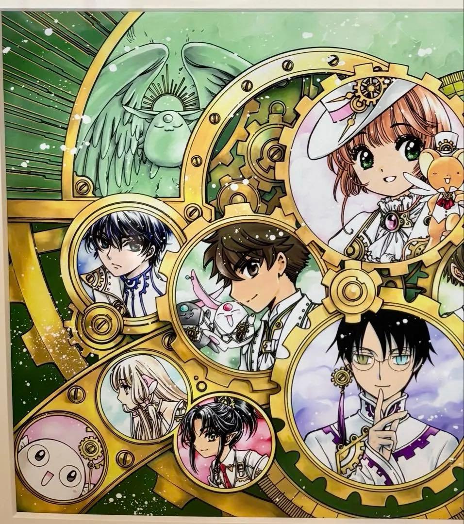 CLAMP画業30周年記念メインビジュアル複製原画 B4版 - メルカリ