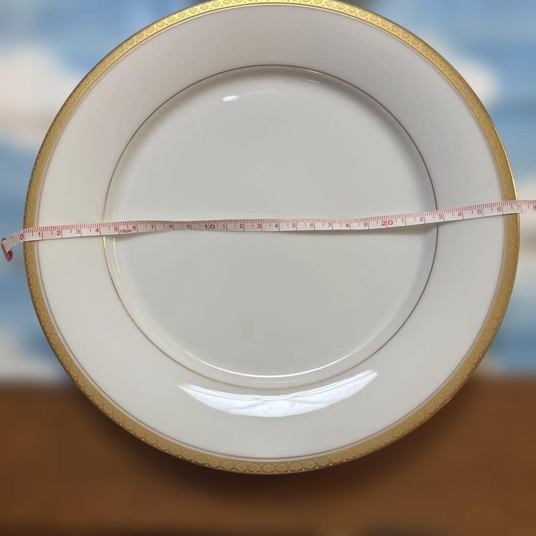 ノリタケゴールド縁取り 大皿27㎝5枚セット