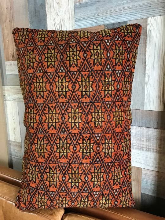 ユニークキリムクッションカバー 60x40