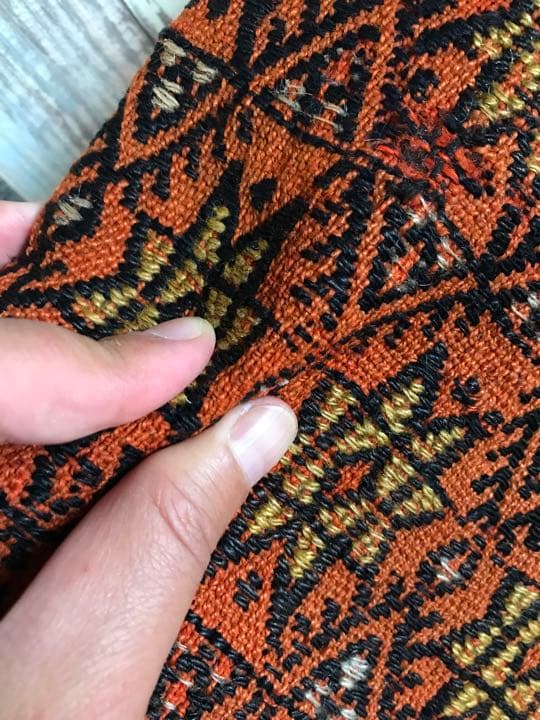 ユニークキリムクッションカバー 60x40